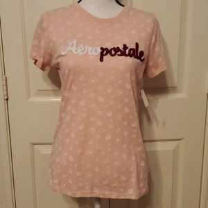 Aeropostale Women's Classic Crew Tee Shirt XL